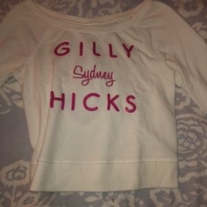 Gilly Hicks Cropped Sweatshirt